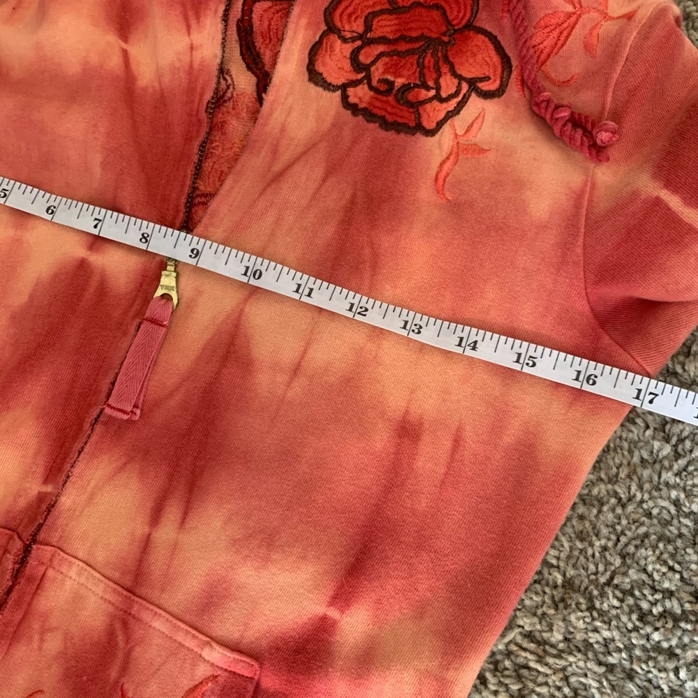 SOLD Free People | Tie Dye Embroidered Sweater - Picture 6 of 8